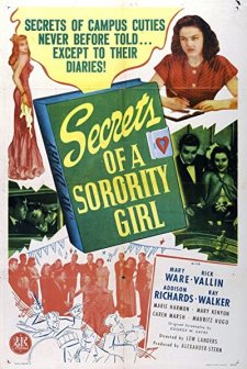 Secrets Of A Sorority Girl (1945) afişi