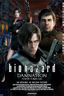 Resident Evil: Damnation (2012) afişi