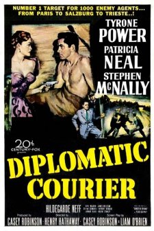 Diplomatic Courier (1952) afişi