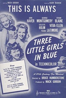 Three Little Girls in Blue (1946) afişi