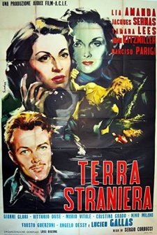 Terra straniera (1954) afişi