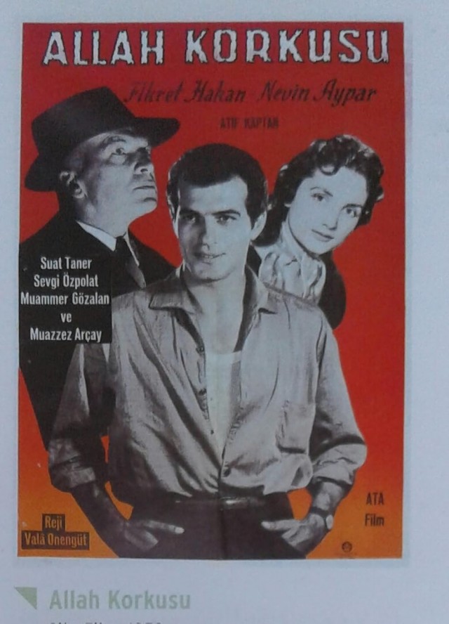Allah Korkusu (1958) afişi