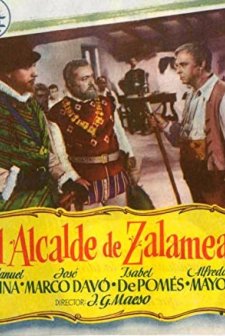 El Alcalde De Zalamea (1954) afişi