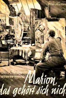 Marion, das gehört sich nicht (1933) afişi