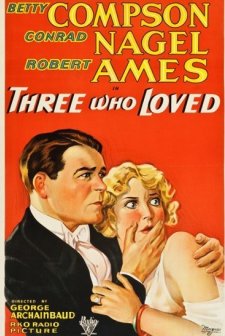 Three Who Loved (1931) afişi