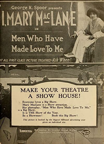 Men Who Have Made Love To Me (1918) afişi