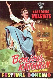 Bonjour Kathrin (1956) afişi