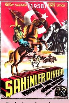 Şahinler Diyarı (1958) afişi