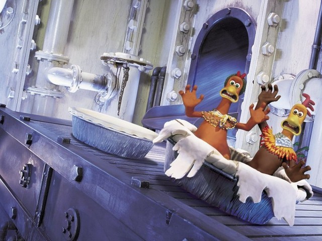 Tavuklar Firarda Fotoğrafı