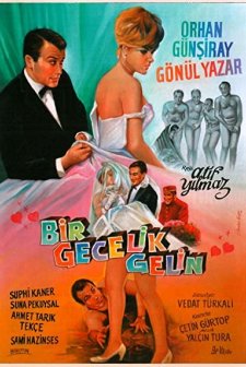 Bir Gecelik Gelin (1962) afişi