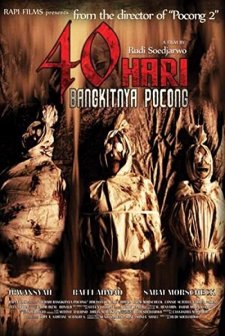 40 Hari Bangkitnya Pocong (2008) afişi
