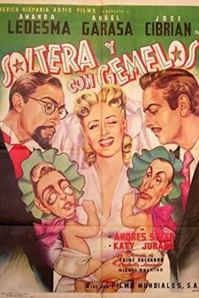 Soltera Y Con Gemelos (1945) afişi