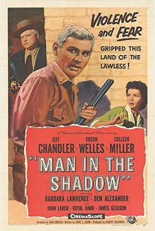 Man In The Shadow (1957) afişi