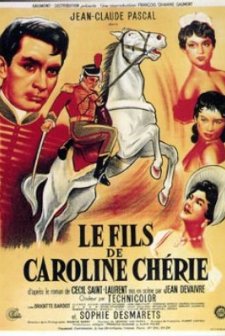 Le Fils De Caroline Chérie (1955) afişi