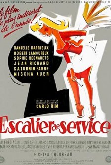 Escalier De Service (1954) afişi