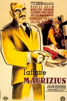 L'affaire Maurizius (1954) afişi