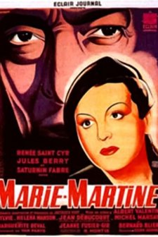 Marie-Martine (1943) afişi