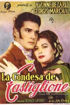 La Contessa Di Castiglione (1954) afişi