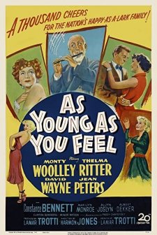 As Young As You Feel (1951) afişi