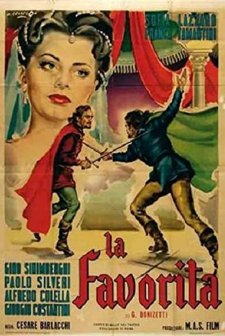 La favorita (1952) afişi