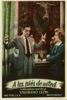 A Los Pies De Usted (1945) afişi