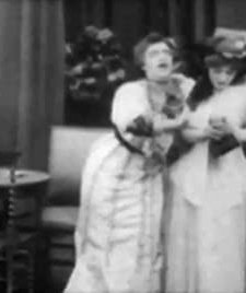 Betrayed By A Handprint (1908) afişi