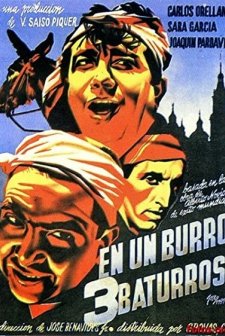En un burro tres baturros (1939) afişi