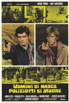 Uomini Si Nasce Poliziotti Si Muore (1976) afişi