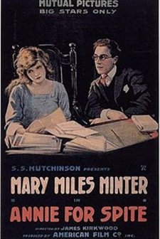 Annie-for-spite (1917) afişi