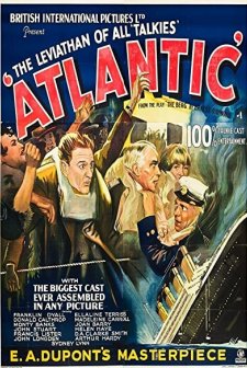 Atlantik (1929) afişi