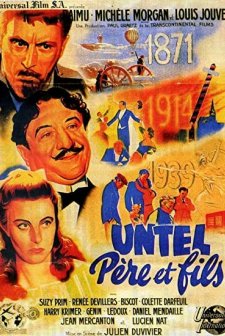Untel Père Et Fils (1943) afişi