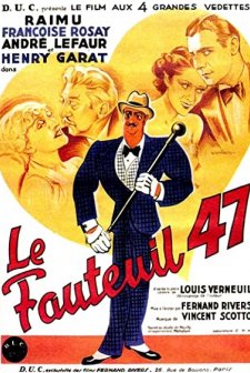 Le Fauteuil 47 (1937) afişi