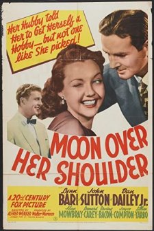 Moon Over Her Shoulder (1941) afişi