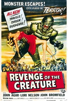 Revenge Of The Creature (1955) afişi