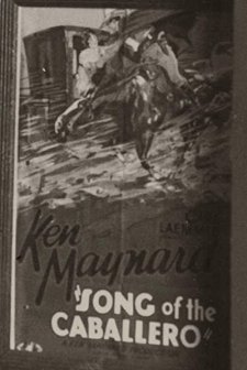Song Of The Caballero (1930) afişi