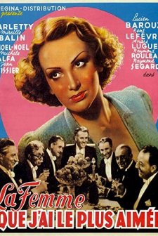 La Femme Que J'ai Le Plus Aimée (1942) afişi