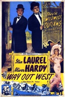 Way Out West (1937) afişi