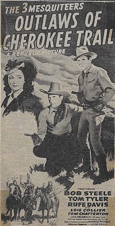 Outlaws Of Cherokee Trail (1941) afişi