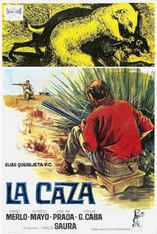 La Caza (1966) afişi