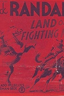 Land Of Fighting Men (1938) afişi