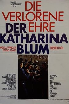 The Lost Honor of Katharina Blum (1975) afişi