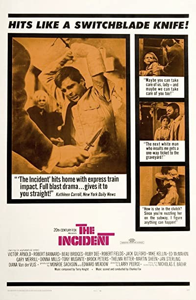 The Incident (1967) afişi