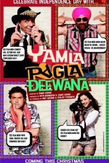Yamla Pagla Deewana (2010) afişi