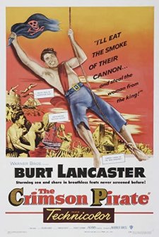 The Crimson Pirate (1952) afişi
