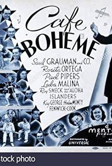 Cafe Boheme (1939) afişi