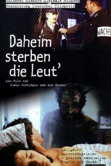 Daheim Sterben Die Leut' (1985) afişi
