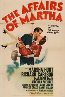 The Affairs Of Martha (1942) afişi