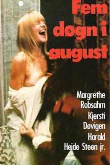 Fem Døgn I August (1973) afişi