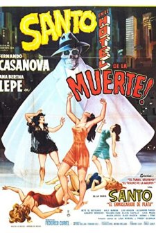 Santo En El Hotel De La Muerte (1963) afişi