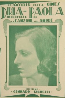 La Canzone Dell'amore (1930) afişi